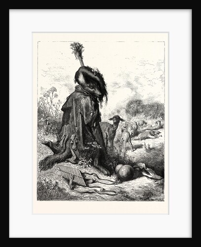 The Wolf Turned Shepherd by Anonymous