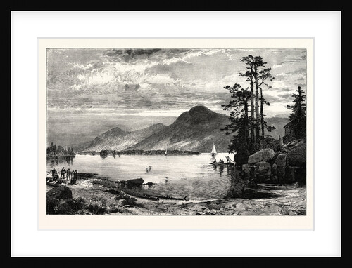 Fourteen-Mile Island, Lake George by Anonymous