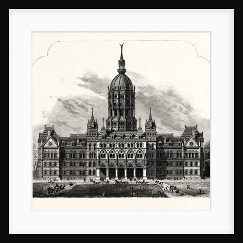 New Capitol at Hartford, Connecticut, USA by Anonymous