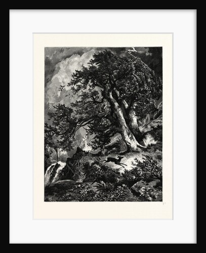 A Storm in the Mountains. by Anonymous