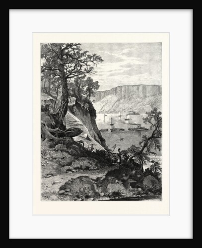 Palisades, from below Hastings by Anonymous