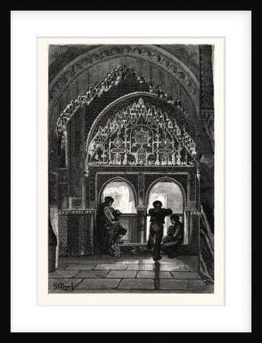 Hall of Lindaraja, Alhambra, Granada by Anonymous
