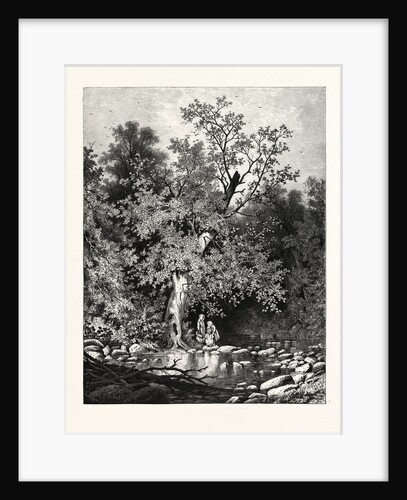 The Stepping-Stones, Upper Delaware by Anonymous