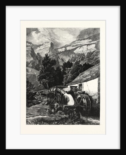 An Old Mill in the Jura Mountains by Anonymous
