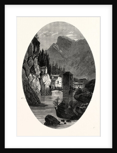 The Pass Pass of Finstermunz, Switzerland by Anonymous