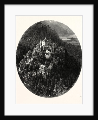 The Castle of Hohenschwangau, Germany by Anonymous