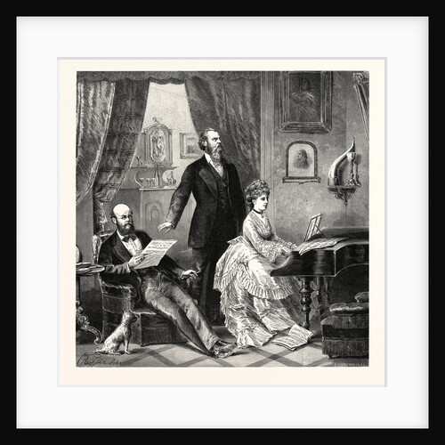 The Music Lesson by Anonymous