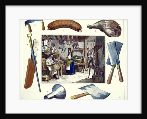 At the Butchers by Anonymous