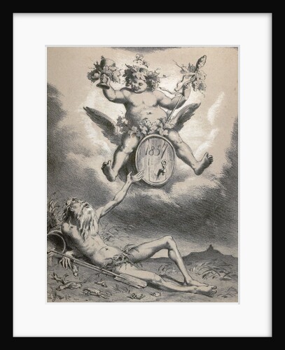 Father Rhine in 1857 by Anonymous