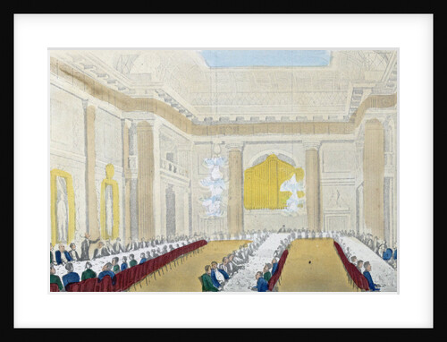 Dr. Syntax at Free Mason's Hall by Anonymous