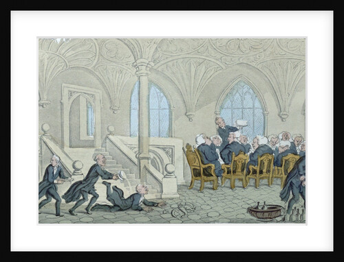 Dr. Syntax Entertained at College by Anonymous