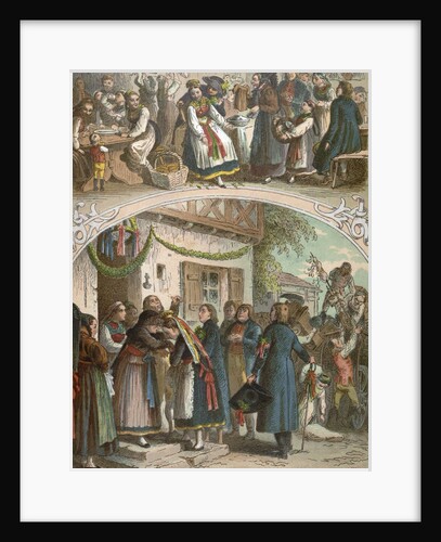 Traditional Hungarian Wedding by Anonymous