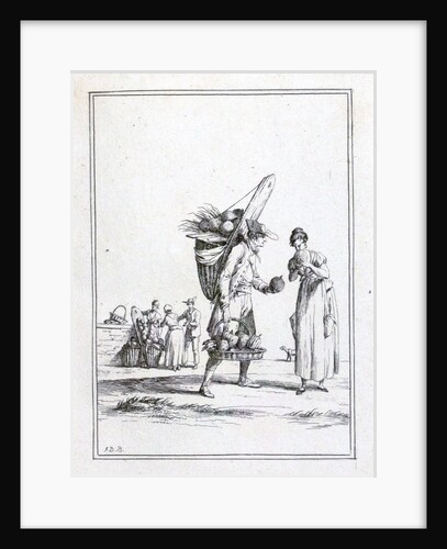 Fruit Seller by Anonymous