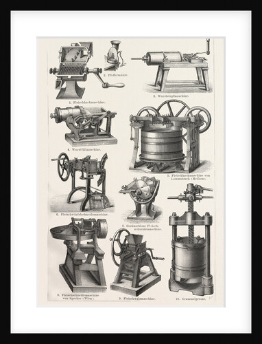 Machines to Prepare Meat by Anonymous