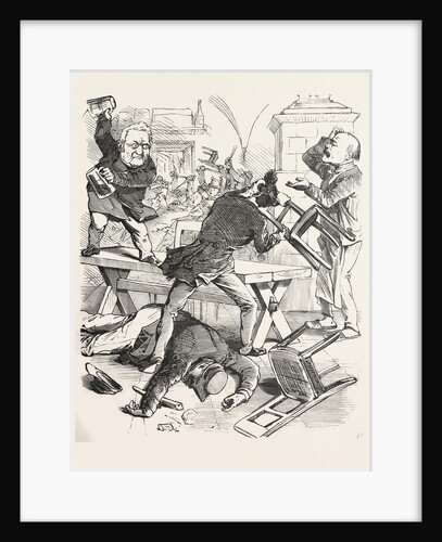 A Fight after a Glass of Beer by Anonymous