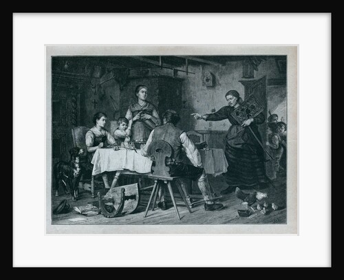 Austrian Interior in the Nineteenth Century by Anonymous