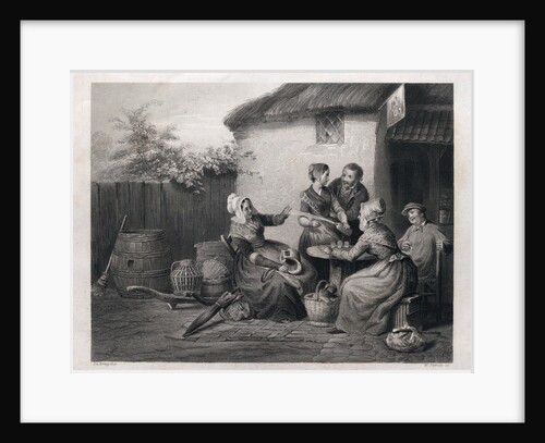 A Glass of Champagne at Home by Anonymous