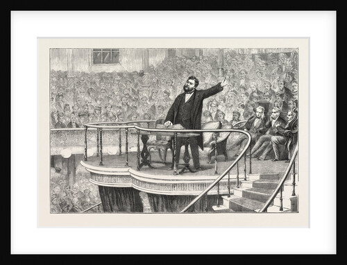 The South London Tabernacle, Mr. C.H. Spurgeon Preaching on Sunday, 1876 by Anonymous