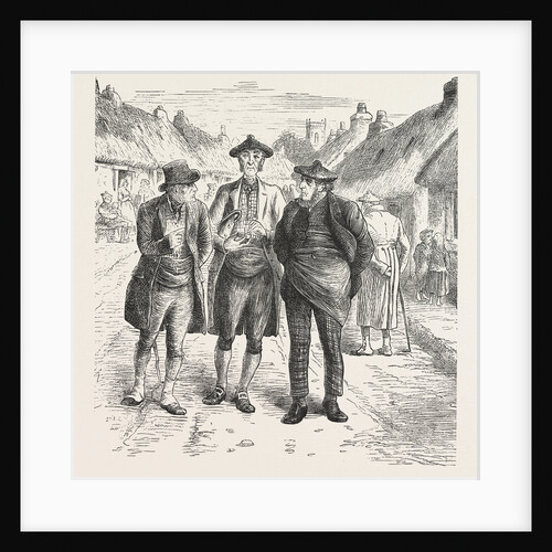 Discussing the Last Sunday's Sermon, 1876 by Anonymous