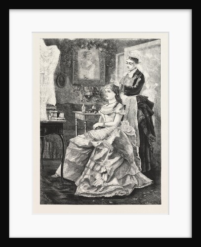 Interior in the Mansion, 1876 by Anonymous