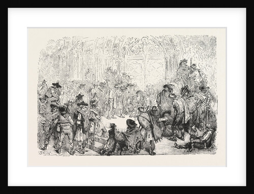 The Tribunal of the Waters, Valencia, 1876, Spain by Anonymous