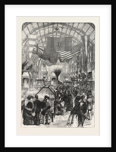 Intercolonial Exhibition, Melbourne, Australia, 1876, the Main Hall by Anonymous