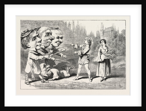 Cinderella, at the Covent Garden Theatre, London, 1876 by Anonymous