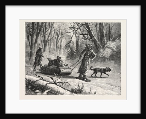Winter in the Far West: An Indian Sledge Journey, United States by Anonymous