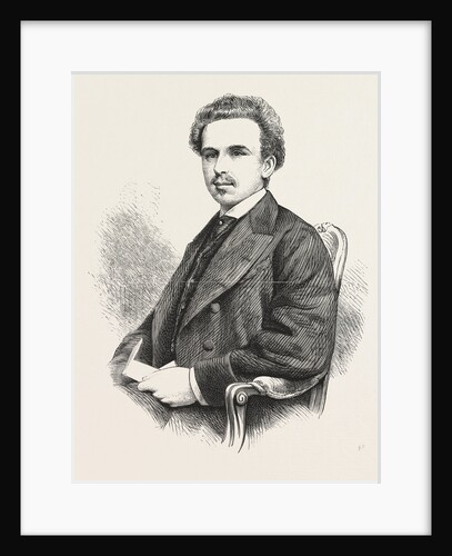 The Late Viscount Amberley, Liberal Politician Lord John Russell by Anonymous