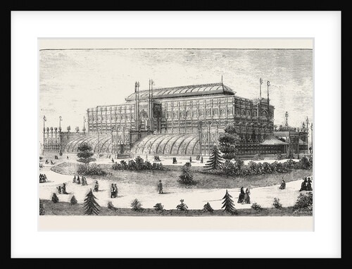 The Philadelphia Exhibition, the Horticultural Buiding, United States by Anonymous