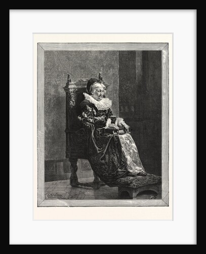 The Lady of the Grange, Picture of T. Walter Wilson in the Dudley Gallery by Anonymous