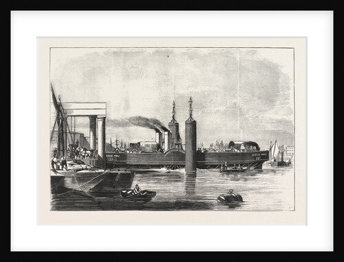 New Steam Ferry-Boat for the Thames, the Jessie May by Anonymous