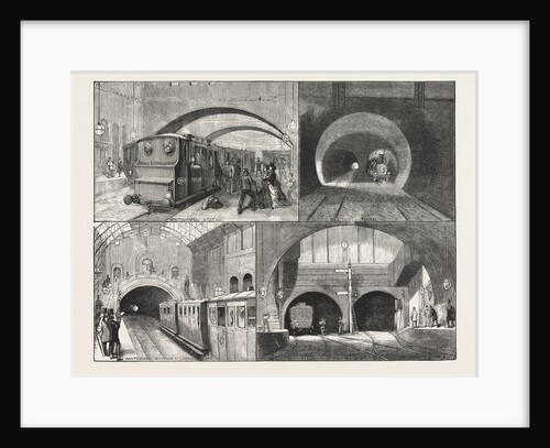 New Route to Brighton, Via the East London Railway, Sketches Between Whitechapel and New Cross, London by Anonymous