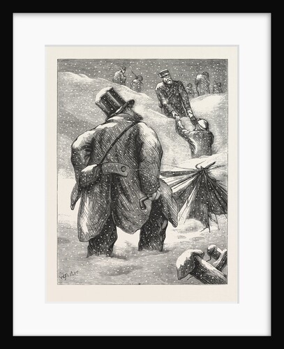 A Foraging Party, an Incident on the Great Northern Railway, Between Grantham and Peterborough by Anonymous