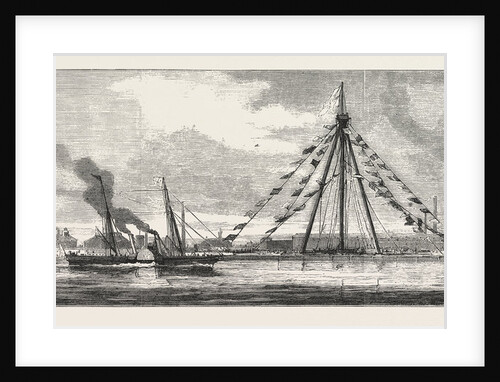 H.R.H. Princess Louise on Board the Alberta, Opening the New Extension Works, Portsmouth Dockyard by Anonymous