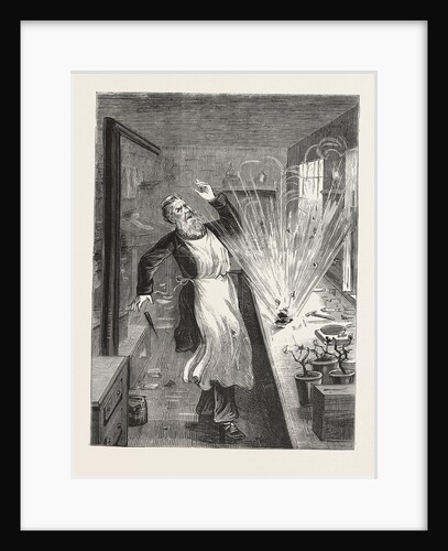 The Explosion: Mr, Larkin Opening the Box, an Attempt to Murder at Clerkenwell, London by Anonymous