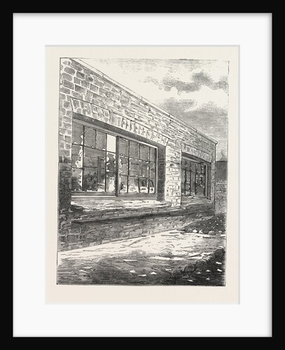 Rear of Workshop, Showing Effect of Explosion, an Attempt to Murder at Clerkenwell, London by Anonymous