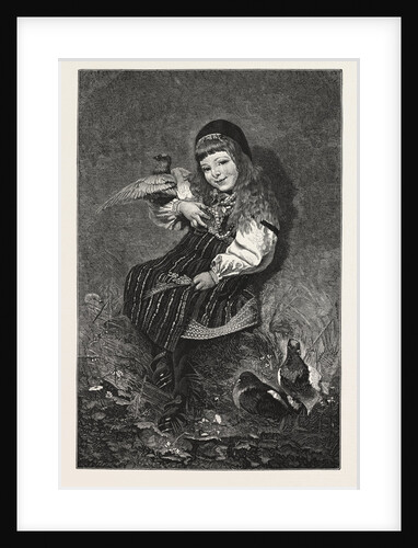 The Pets, 1875 by Anonymous
