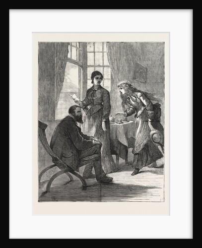 The Village Comedy, Engraving, 1876 by Anonymous