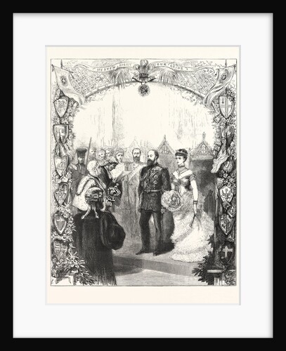 The City of London's Welcome to the Prince of Wales: Presentation of the Address in the Guildhall, London by Anonymous