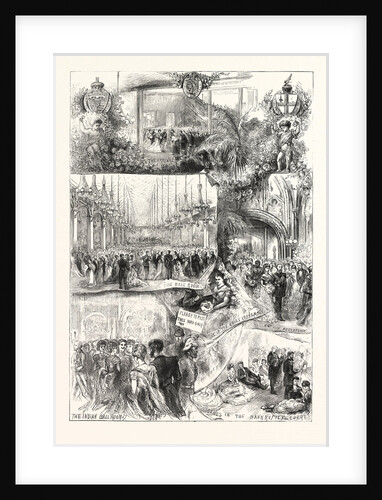 The Prince of Wales Visit to the City, on Friday May 19th, 1876, Scenes and Incidents at the Guildhall, London by Anonymous