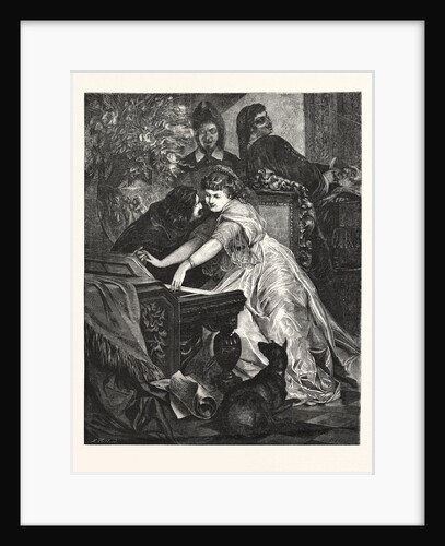 Scene of the Opera Il Barbiere Di Siviglia by Gioachino Rossini by Anonymous