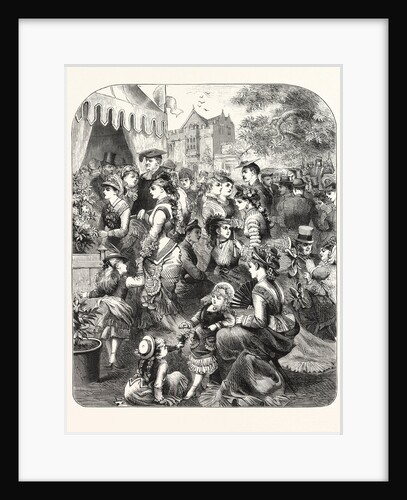 Oxford Commemoration: The Flower Show in the Grounds of St. John's College by Anonymous