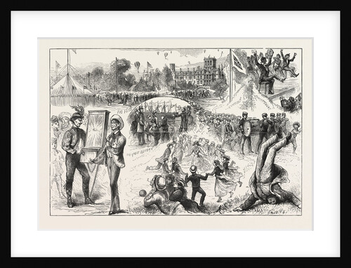 Sketches at the Summer Fete of the Earlswood Asylum by Anonymous