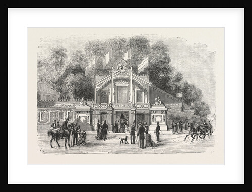 International Exhibition of Life-Saving Apparatus at Brussels: The Principal Entrance, Belgium by Anonymous