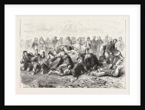 Popular Sports in Belgium a Blindfold Race by Anonymous