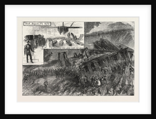 The Fatal Railway Accident: Railway Near Radstock by Anonymous