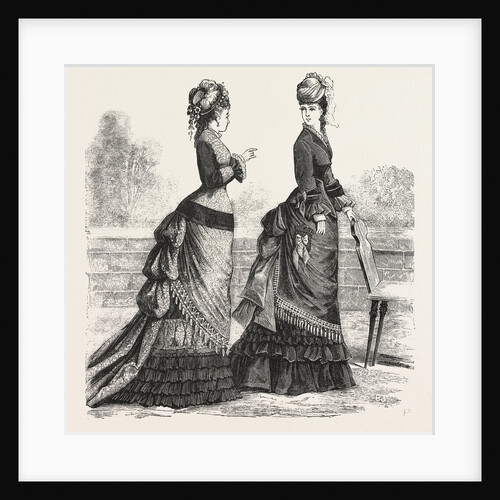 Fashion Two New Walking Costumes by Anonymous