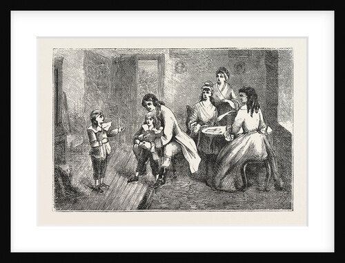 Scene from the Vicar of Wakefield by Anonymous