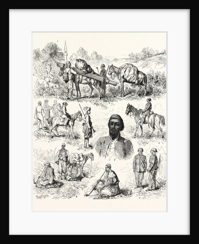 War in the East, Types of Turkish Soldiery by Anonymous